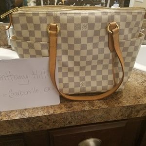 Authentic Louis Vuitton totally pm azur